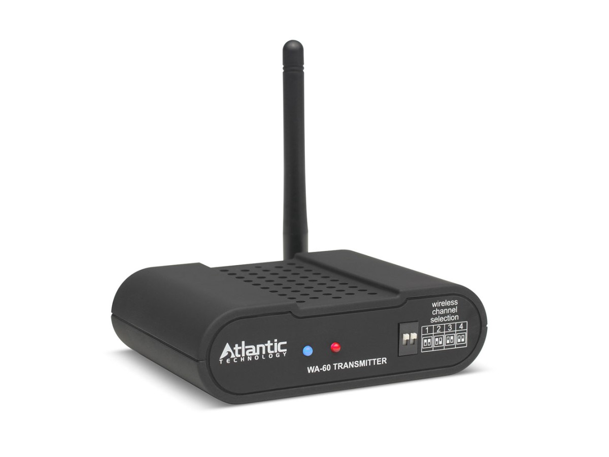Atlantic Technology WA60 Wireless Audio Transmitter Receiver System